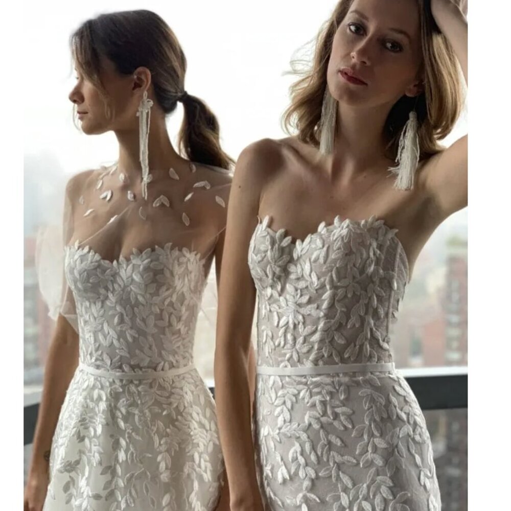 Mira Zwillinger "Charla" Wedding Gown - Picture 2 of 14